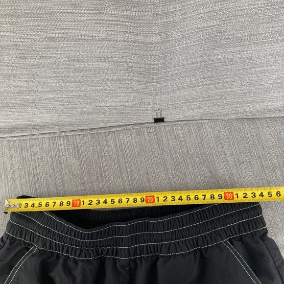 Golf Wang Bolt Nylon Pants Black Men’s XS Green Stitching - Picture 6 of 7